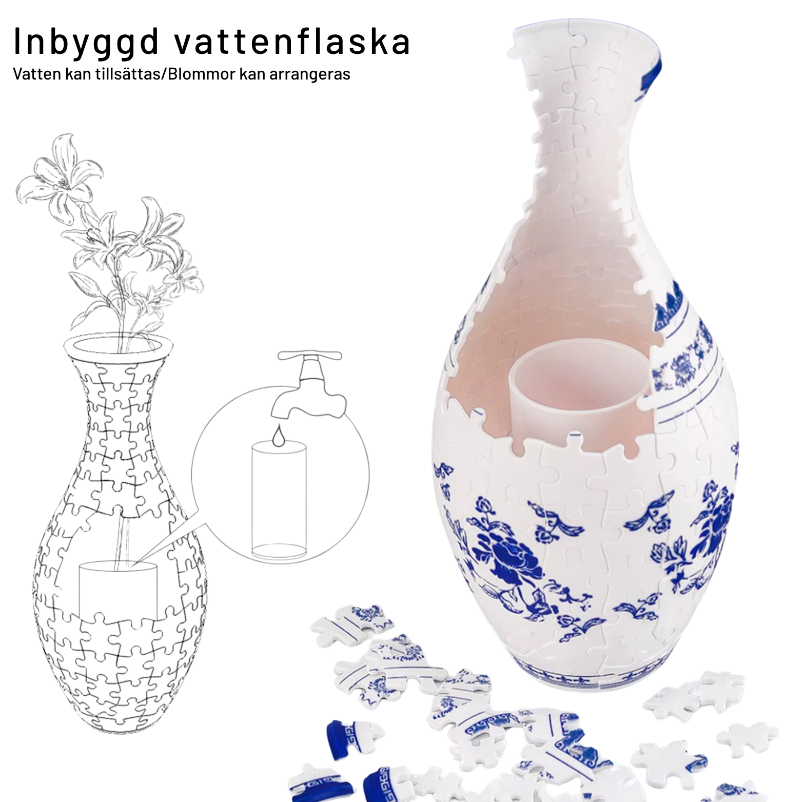 Nordic Piece - 3D vaspussel